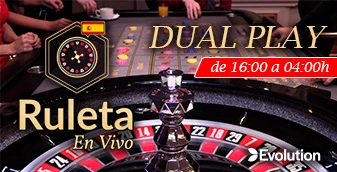 Ruleta En Vivo Dual Play